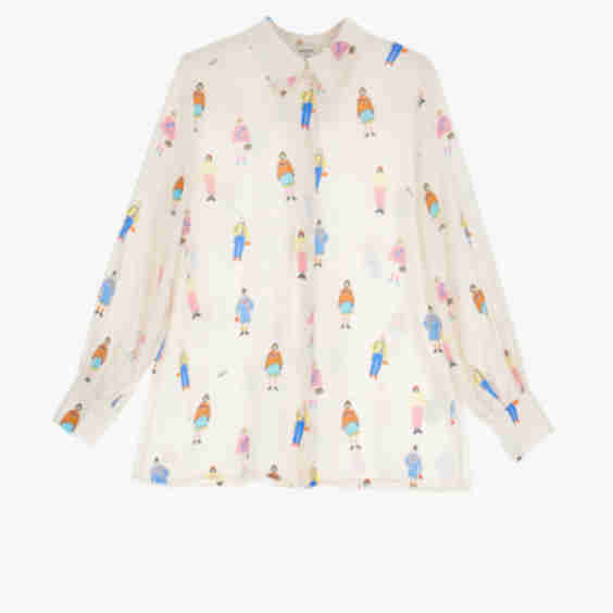 Shirt with Classic Collar