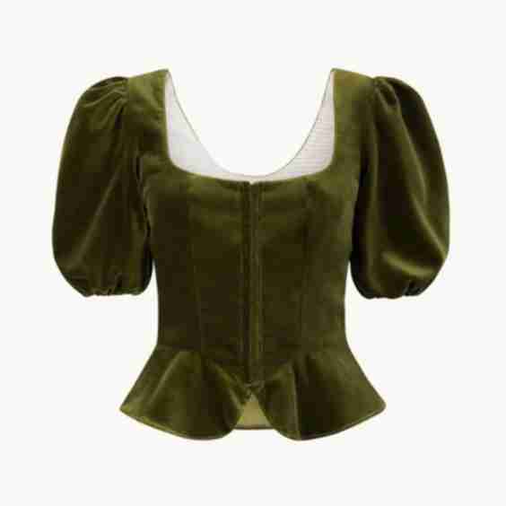 Roya Bodice Velvet