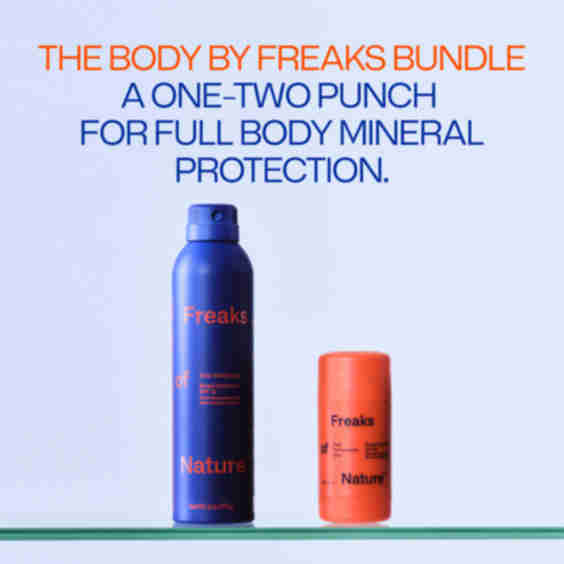 Body By Freaks Bundle | Jumbo SPF50 Sun Stick + SPF 30 Spray