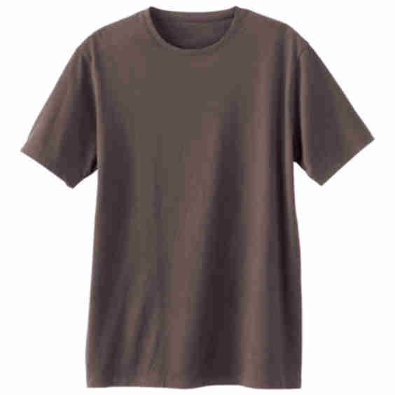 100% Organic Cotton Crew Neck T-Shirt