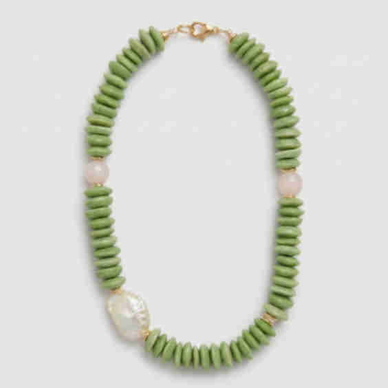  Jumbo Color Block Necklace