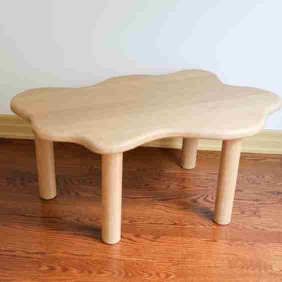 Gloopy Hardwood Coffee Table