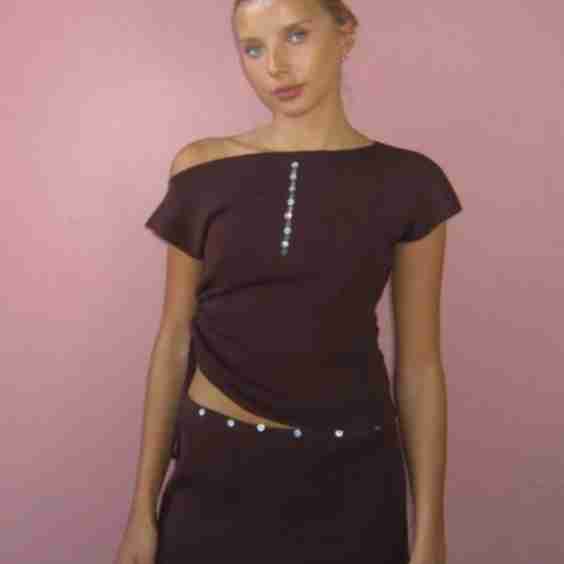 Knit Button Top 