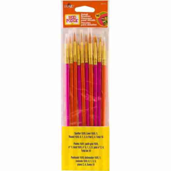 Detail Brush Set, 10 Pieces