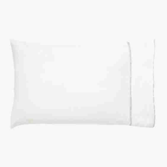 Grosgrain Silver Egyptian Cotton Sheet Set
