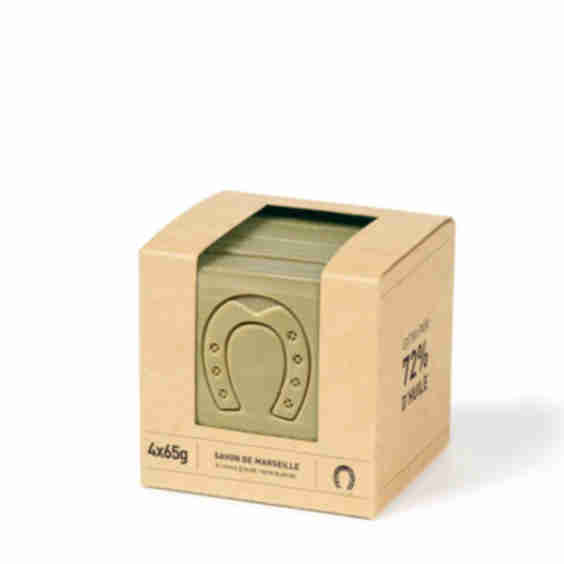 Sliced Soap Cubes – Pure Olive Oil (4 x 2.3 oz)