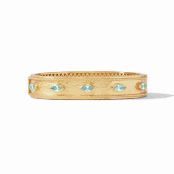 Monaco Stone Hinge Bangle