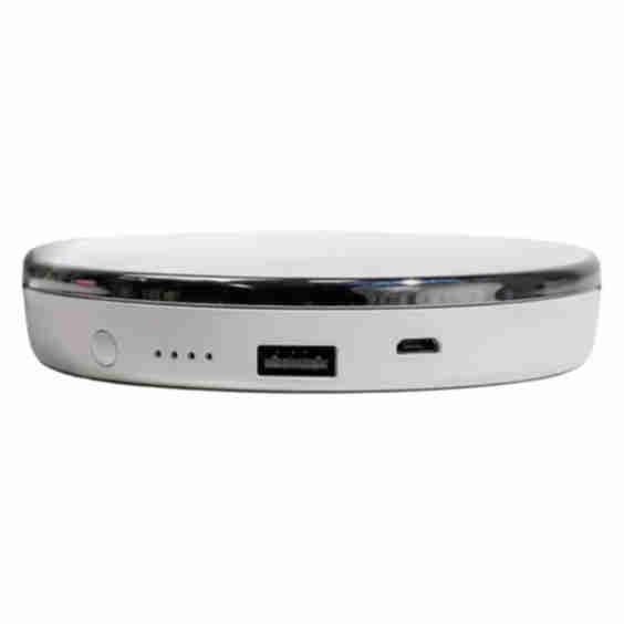 Flip 'n' Charge Power Bank Compact LED Mirror