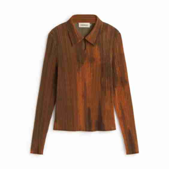 Pleated Agostina Top