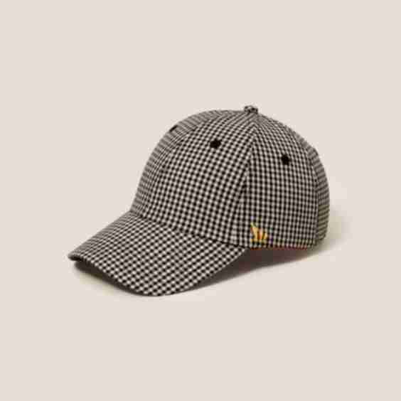 Gingham Cap