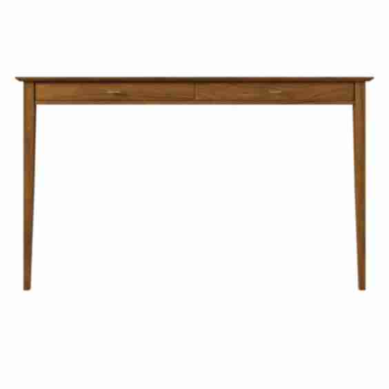 Large Walnut Console Table - 150cm