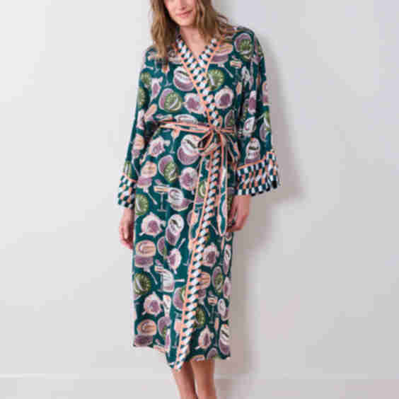 Eco Satin Robe