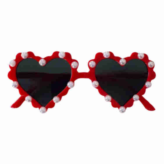 Pearls Heart Sunnies Sunglasses