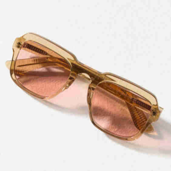 Translucent Square Sunglasses