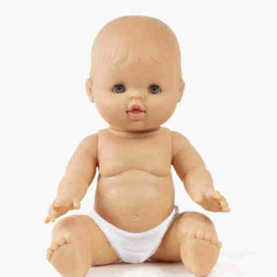 Doll with Sleeping Eyes (13") - Lily