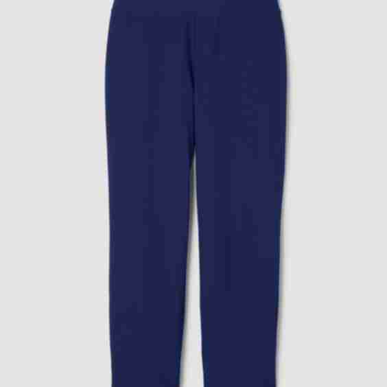 Washable Stretch Crepe Slim Pants