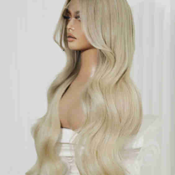 Brooklyn Bangs Buttery Blonde Wig