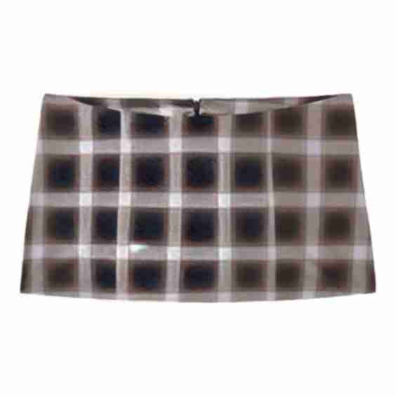 Plaid Mini Skirt