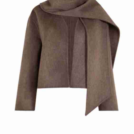 Sienna Coat with Scarf 