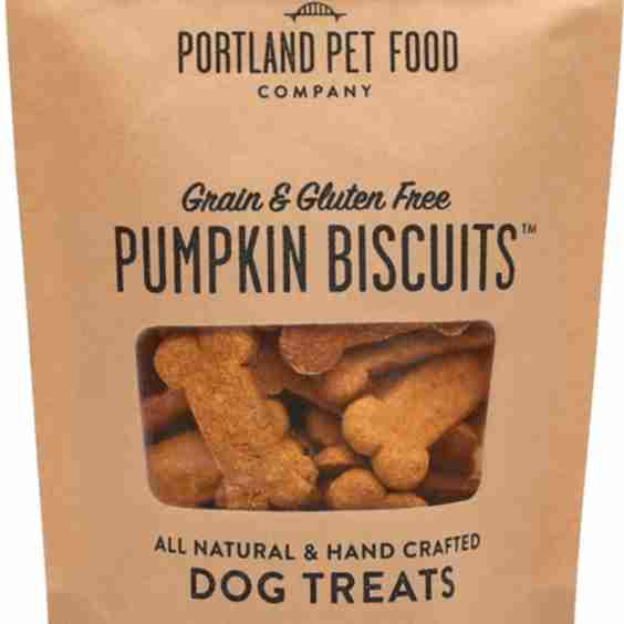 Pumpkin Biscuits Grain-Free & Gluten-Free Dog Treats, 5-oz Bag