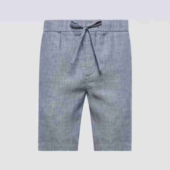 Felipe Straight-Leg Linen and Cotton-Blend Drawstring Shorts