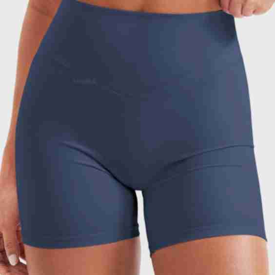 Almiy High Waisted Workout Shorts