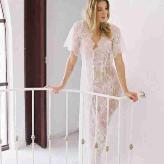 Harlow Lace Robe  