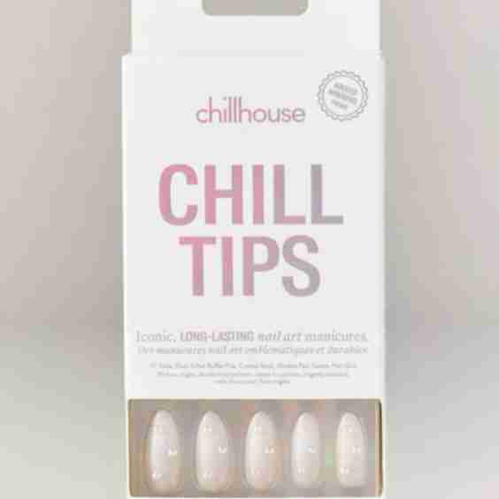 Press Ons Chill Tips in Almond