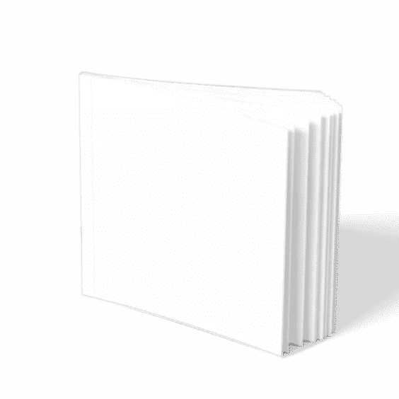 Blank Canvas Softcover Photo Book