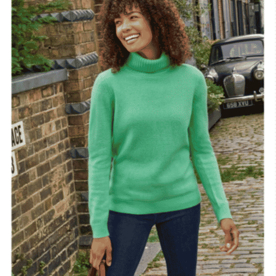 Lambswool Polo Sweater