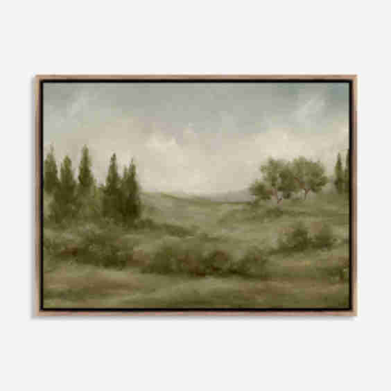 Tuscan Valley Wall Art 