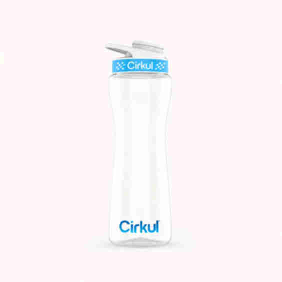 Plastic Bottle & Comfort Grip Lid 22oz