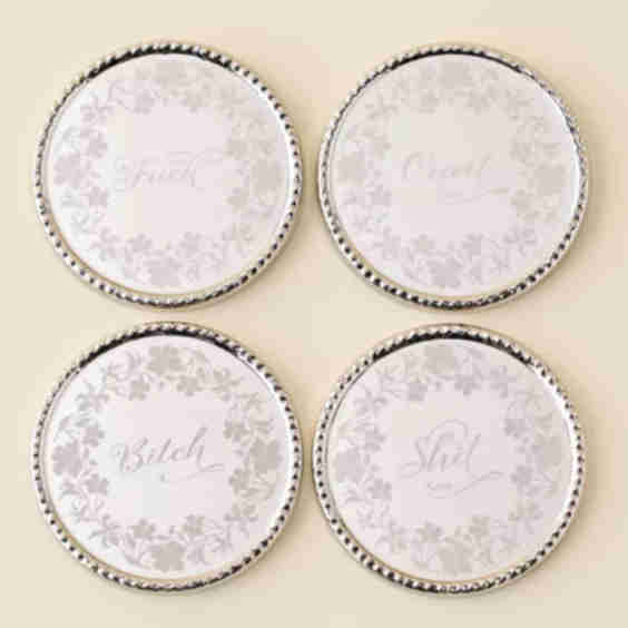 Stainless Steel Coaster Set