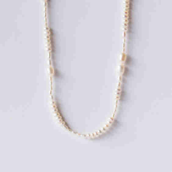 Pearl Collage Necklace
