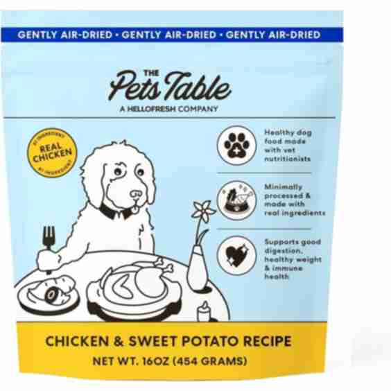 Chicken & Sweet Potato Air-Dried Dog Food, 16-oz Bag