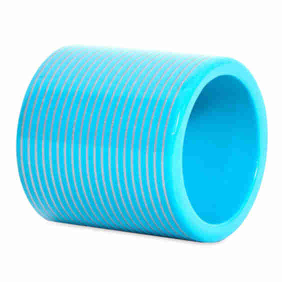Lacquer Stripe Napkin Ring, Set of 4