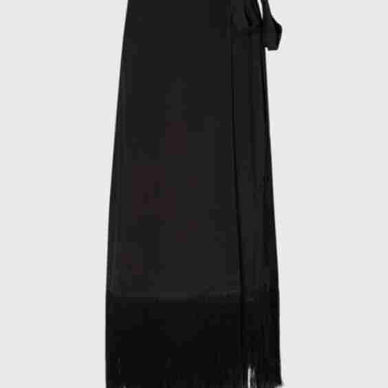 Dean Fringe Wrap Skirt