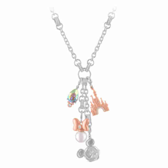 Disney X Rebecca Hook Mickey and Minnie Mouse Necklace Set