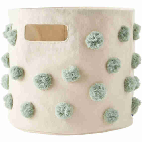 Pom Pom Basket Bin