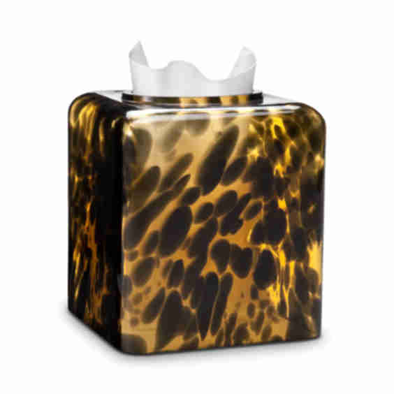 Glass Tissue Box Cover