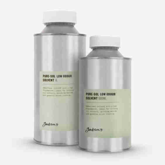 Pure-Sol: Low Odour Solvent: Studio Safe With High Flash Point 