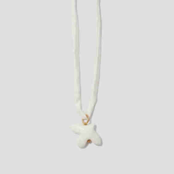 Paloma Pendant on Narrow Ribbons