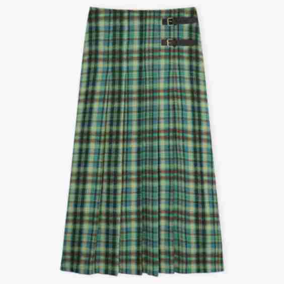 Plaid Pleated Kilt