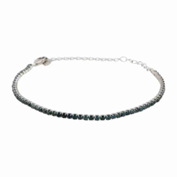2.50ct Sapphire Tennis Bracelet (Pre-Owned)