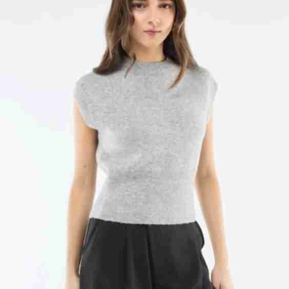 Warm Knit Sleeveless Sweater