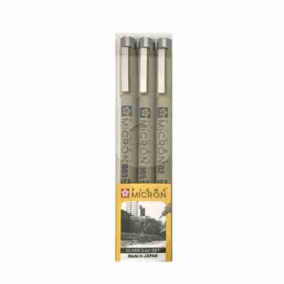 Pigma Micron Fineliner Pen Sets