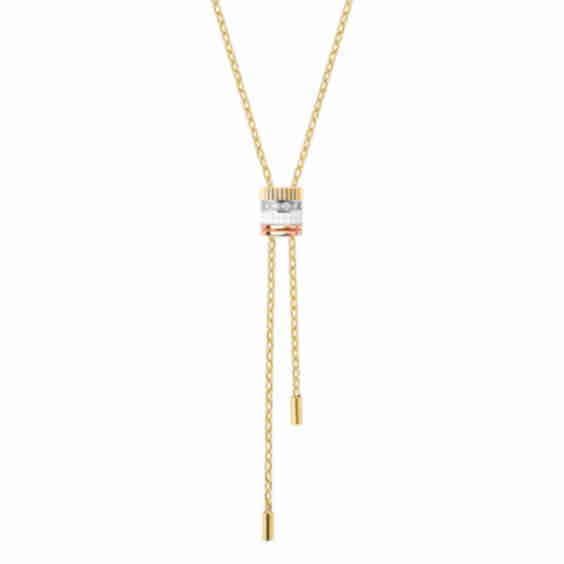 Quatre Tie Necklace, Large Model