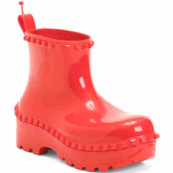 Waterproof Graziano Jelly Studded Boots