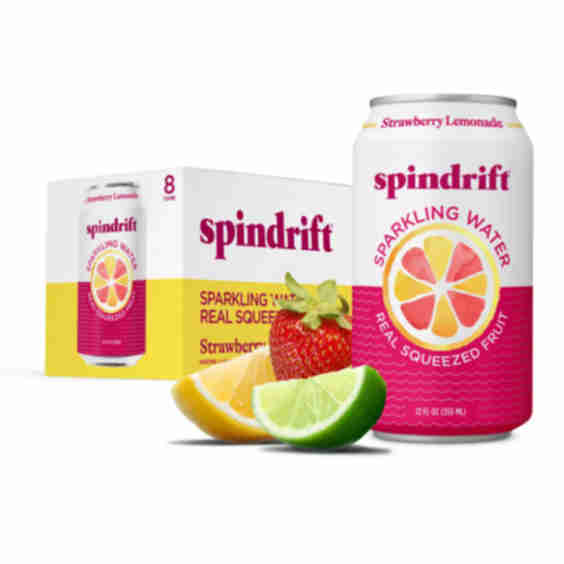 Strawberry Lemonade Sparkling Water 