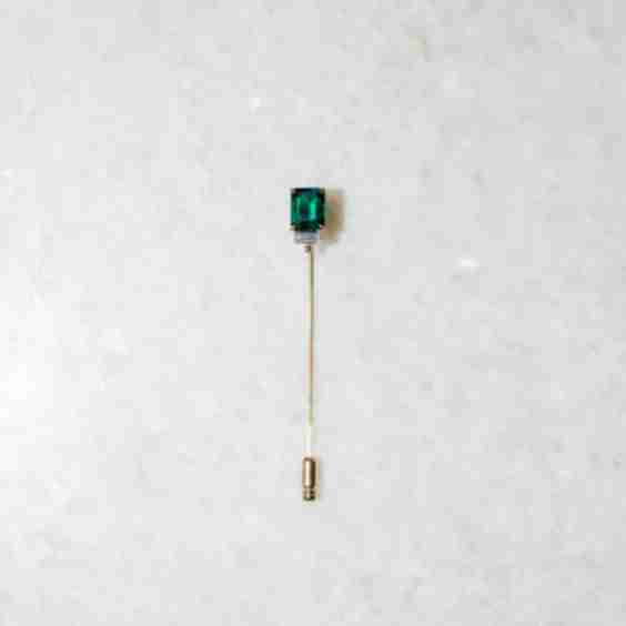 The Emerald Lapel Pin